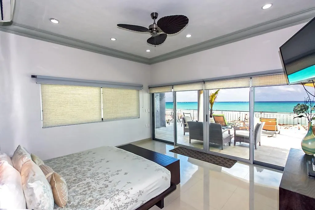 Villa Rebeka - Spectacular Beachfront Oceanview 4 Bedroom - At Playacar Phase I  Playa del Carmen