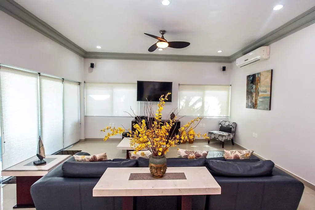 Villa Rebeka - Spectacular Beachfront Oceanview 4 Bedroom - At Playacar Phase I
