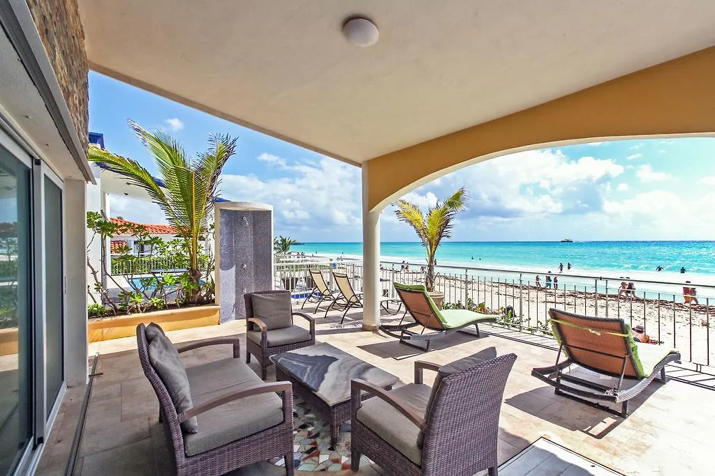 Villa Rebeka - Spectacular Beachfront Oceanview 4 Bedroom - At Playacar Phase I Mexico